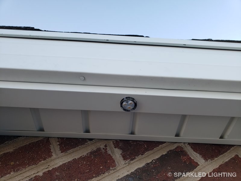 Example of good channel installation for permanent LED lights